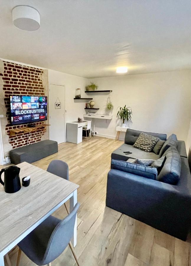 Grand T2 Au Rdc Hyper Centre Navette Et Sauna En Option Beauvais Ngoại thất bức ảnh